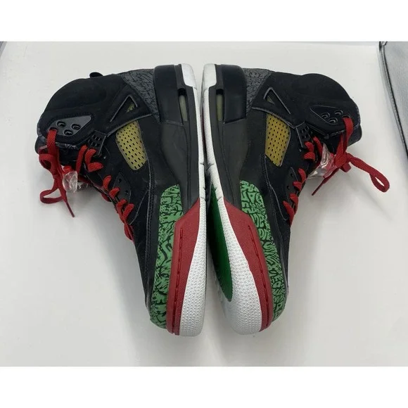 Air Jordan Spizike 2006 Black Varsity Red Classic Green Retro 315371-061 Size 13